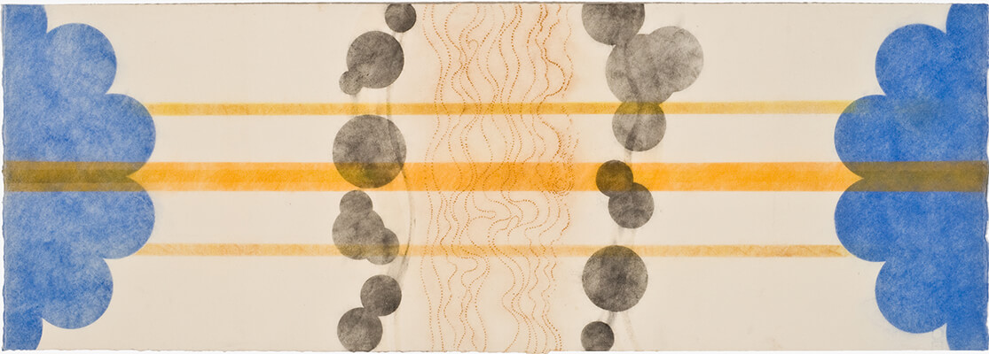 pigment on paper, River and Steel 16 Mary Judge.