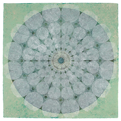 print, Rose Window 100 by Mary Judge.