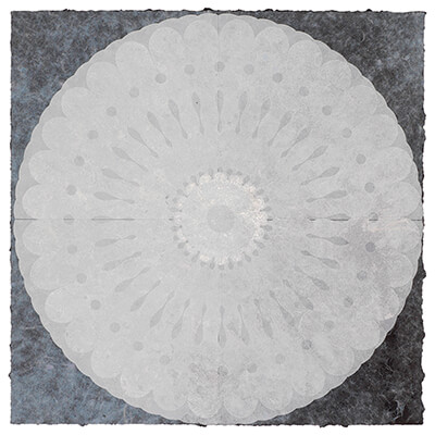 print, Rose Window 19 by Mary Judge.