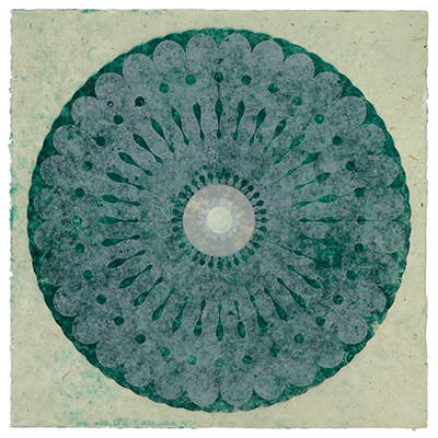 print, Rose Window 46a by Mary Judge.