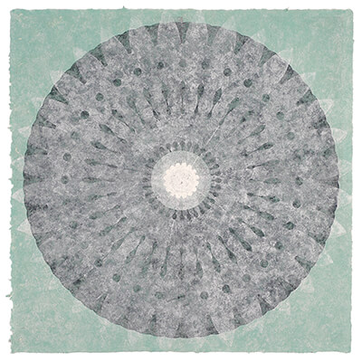 print, Rose Window 47 by Mary Judge.