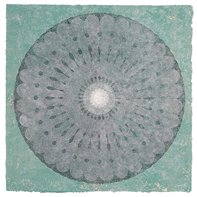 print, Rose Window 48 by Mary Judge.