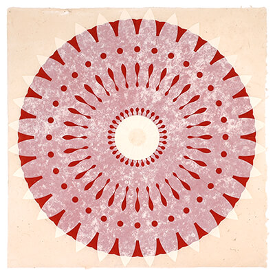 print, Rose Window 78 by Mary Judge.