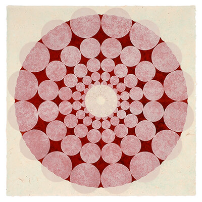 print, Rose Window 98 by Mary Judge.
