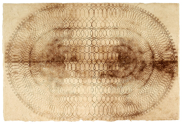 print, Spiral Rug by Mary Judge.